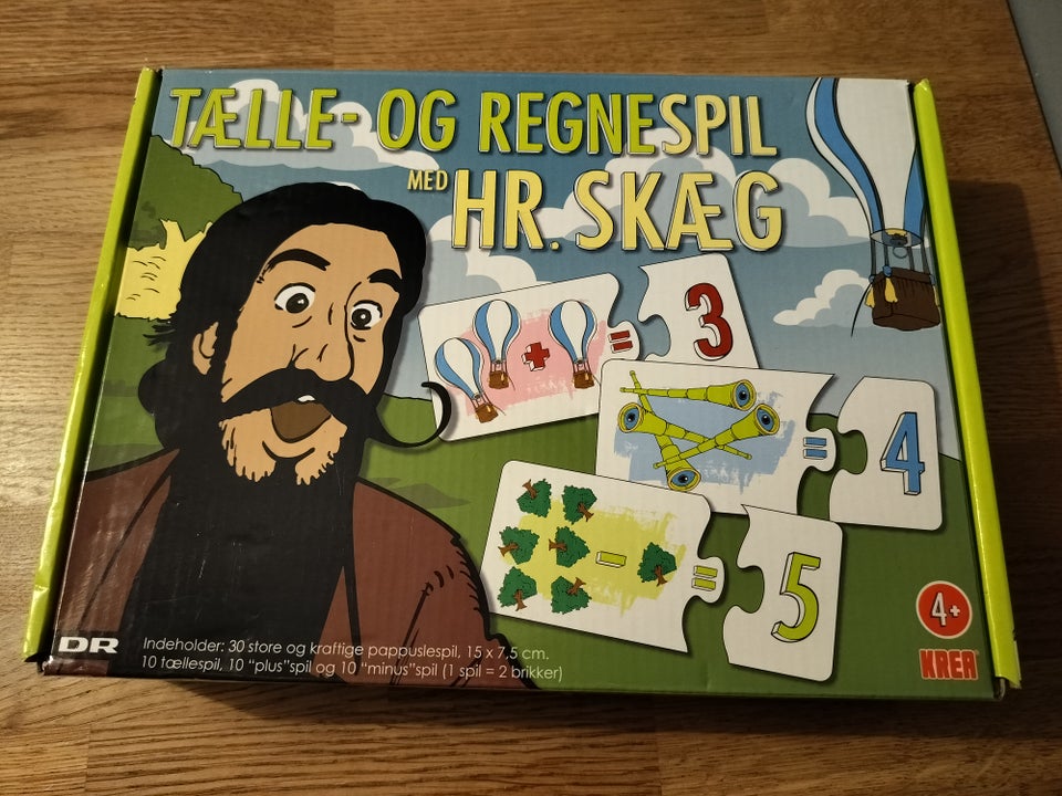 Hr Skæg tælle og regnespil,