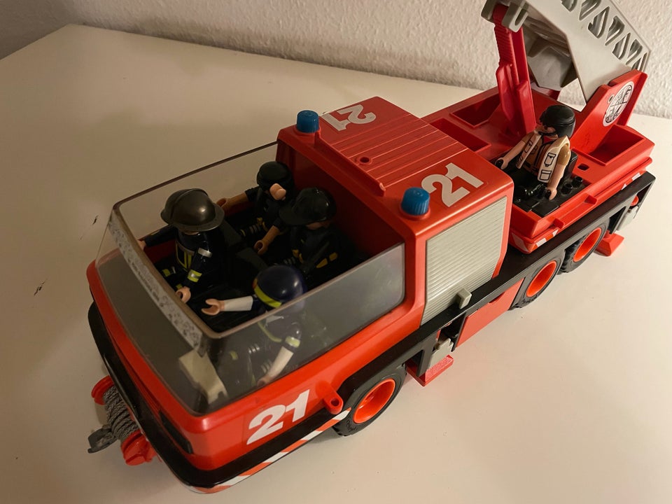 Brandbil stigevogn, Playmobil