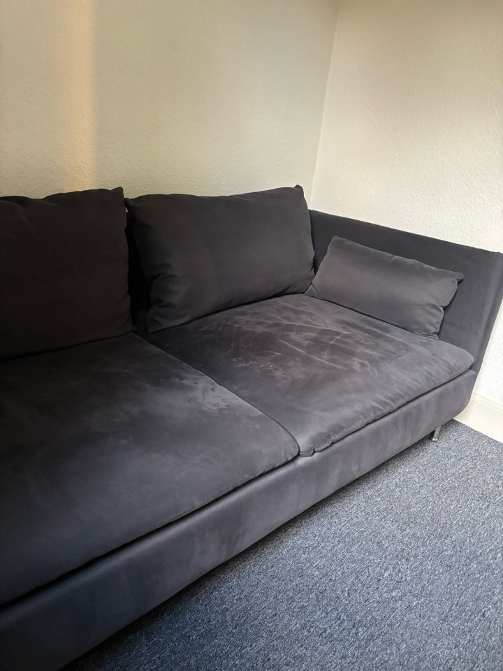 Sofa, bomuld, 3 pers.