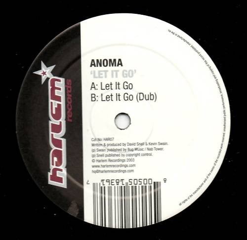 Maxi-single 12" Anoma Let It Go