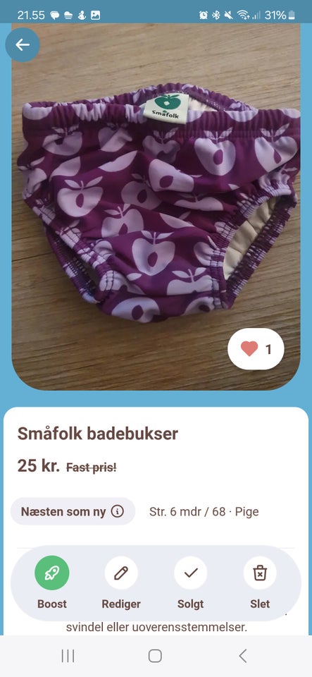 Blandet tøj,