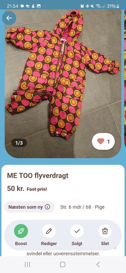 Blandet tøj,