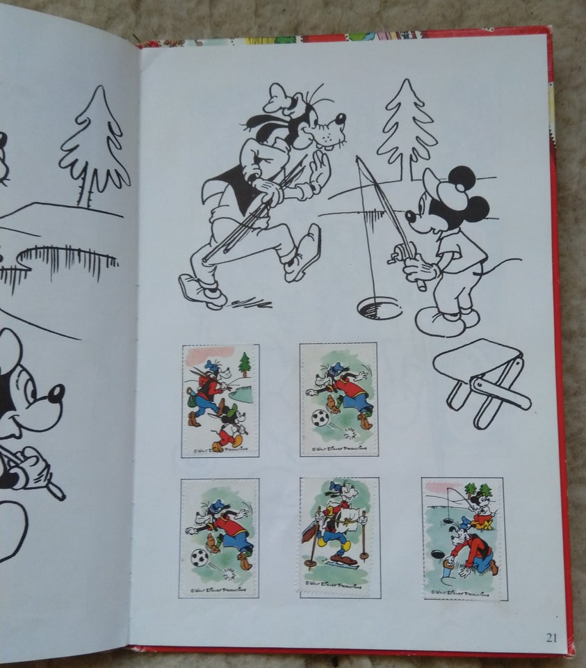 Walt Disney Frimærke Album, emne: