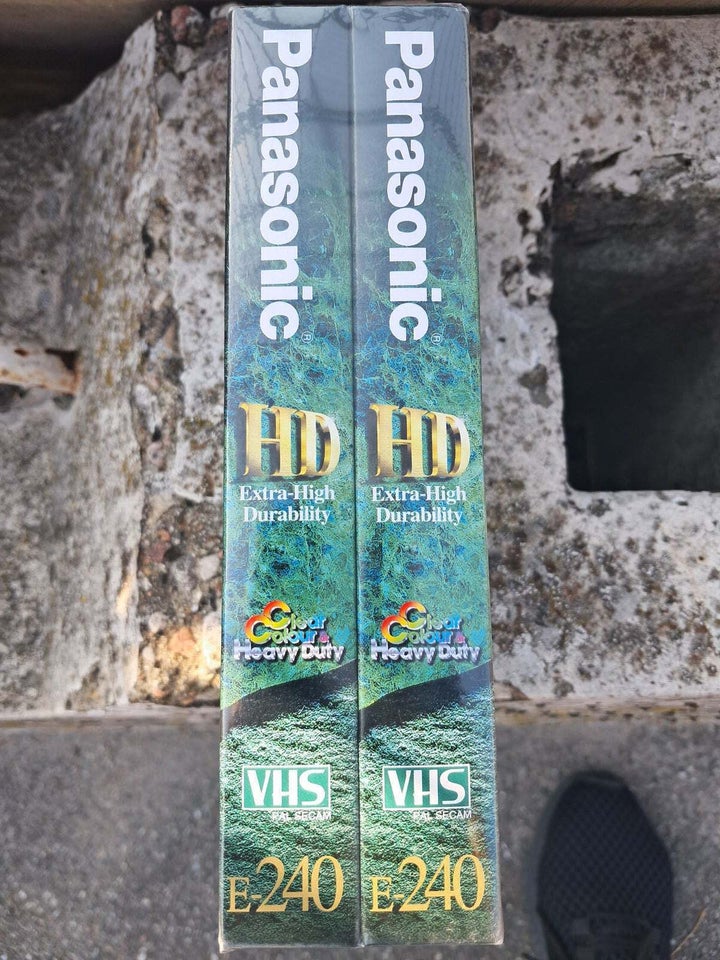 Vhs kassette, Panasonic, Perfekt