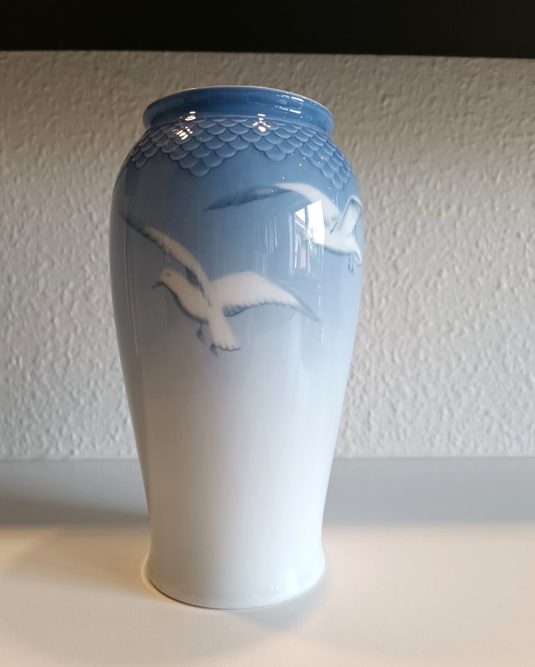 Porcelæn, Bing  Grøndahl Måge vase