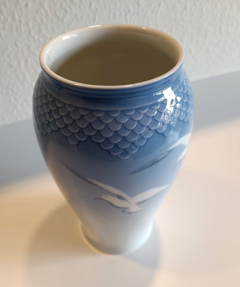 Porcelæn, Bing  Grøndahl Måge vase