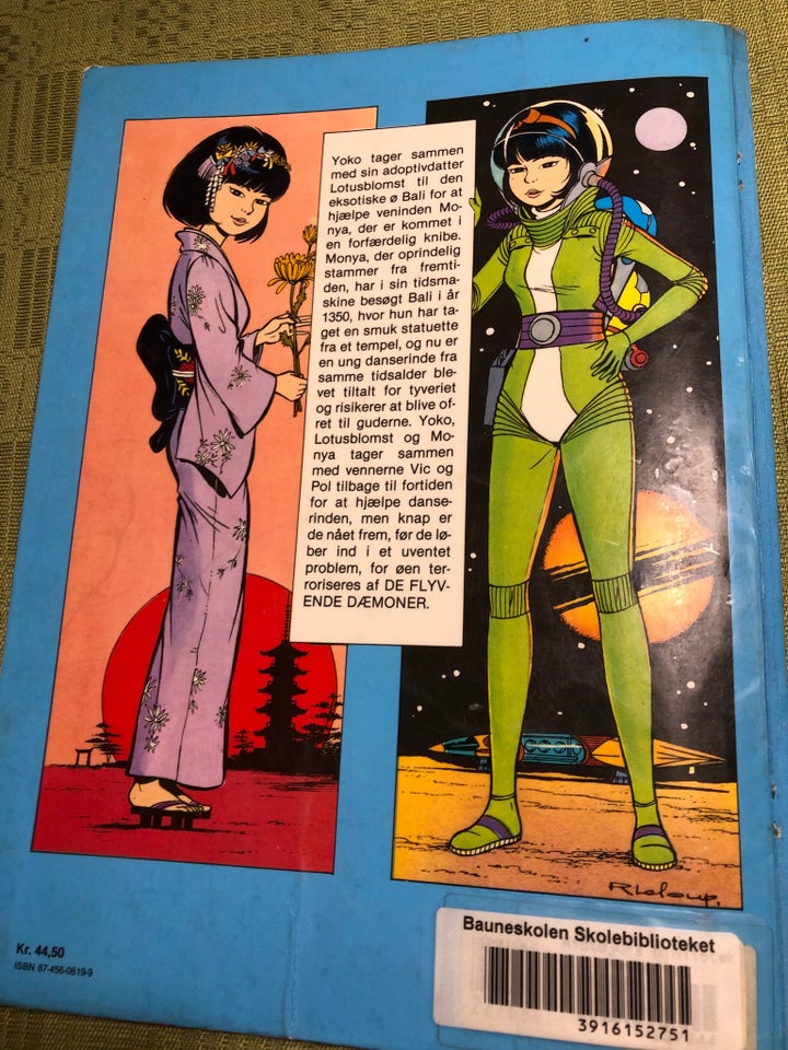 De Flyvende Dæmoner, Yoko Tsuno,