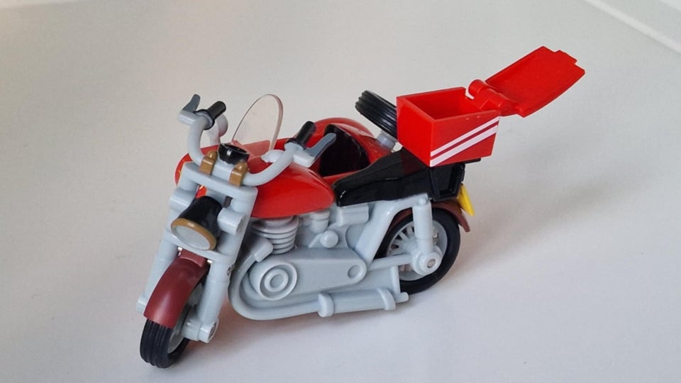 Motorcykel og figurer, Postmand