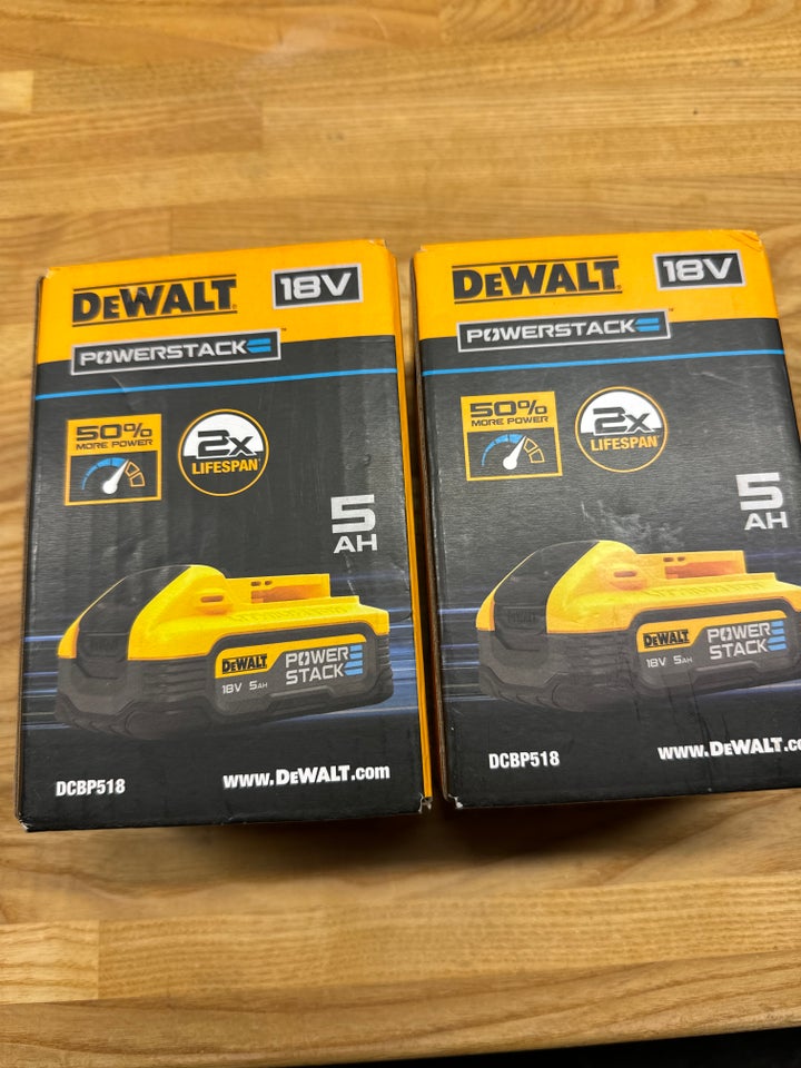 Batteri, Dewalt