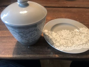 Porcelæn Tallerken kop