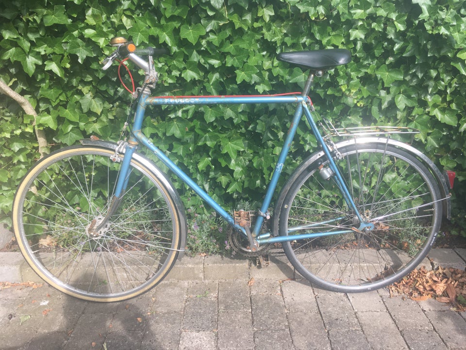 Herrecykel Peugeot 63 cm stel