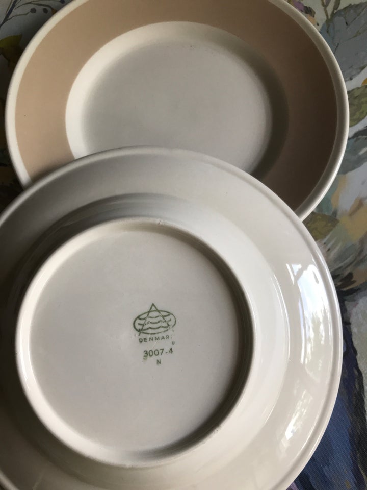 Porcelæn Tallerkener  Aluminia