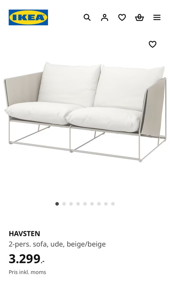 Havesofa Ikea Stof