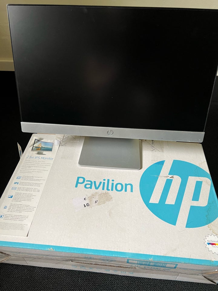 HP fladskærm 23 IPS monitor