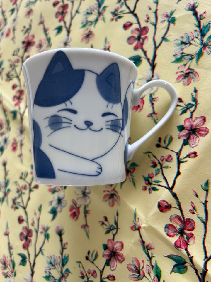 Porcelæn, KERAMIK ….CAT MUG kop