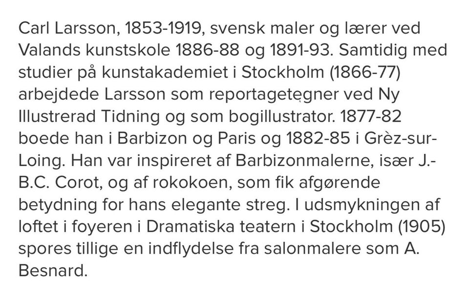 Carl Larsson BG