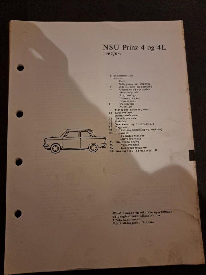 Nsu Prinz 4 og 4L, Ivar, emne: bil og