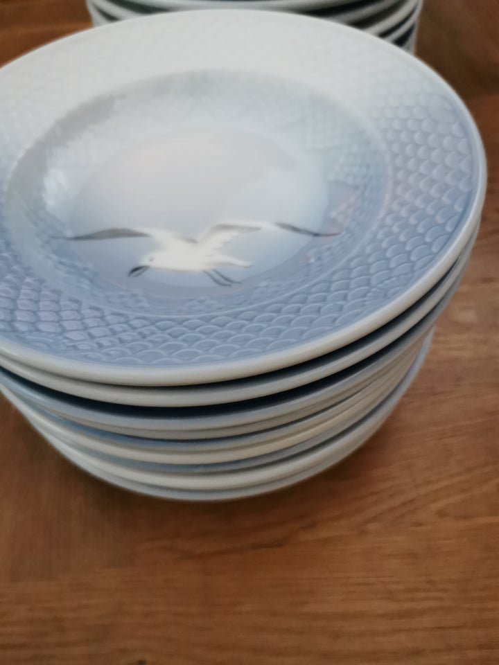 Porcelæn, Dyb tallerken, Bing og