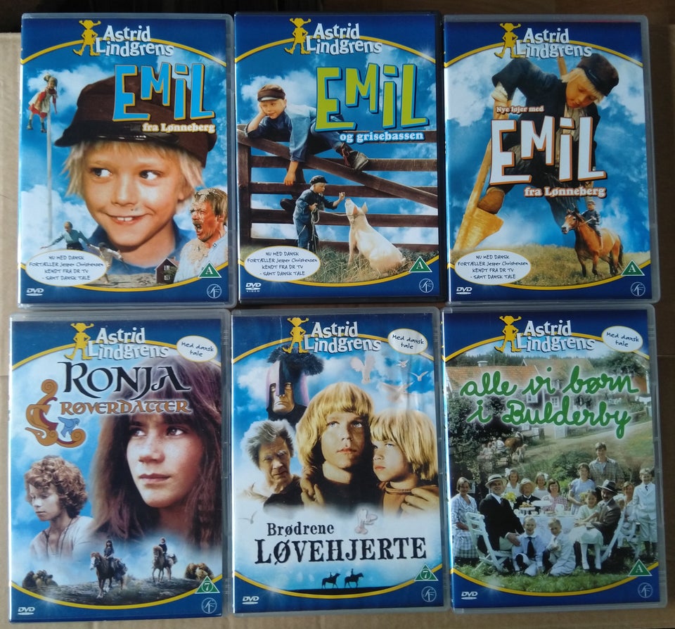 Div. Børnefilm / Familie Film, DVD,