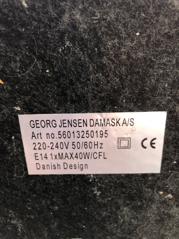 Lampe Georg Jensen