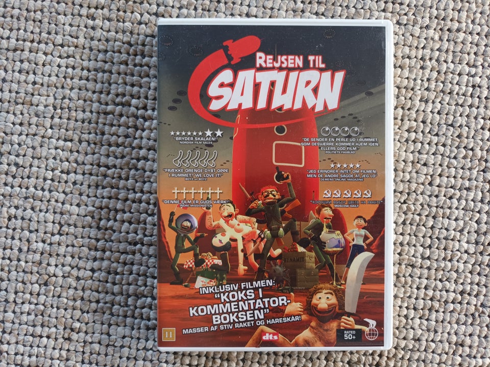 Rejsen til Saturn , DVD, tegnefilm