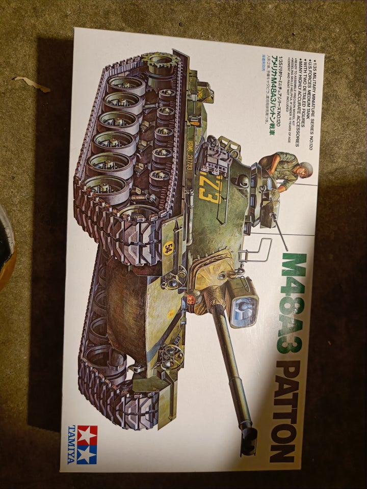 Byggesæt tamiya M48a3 patton