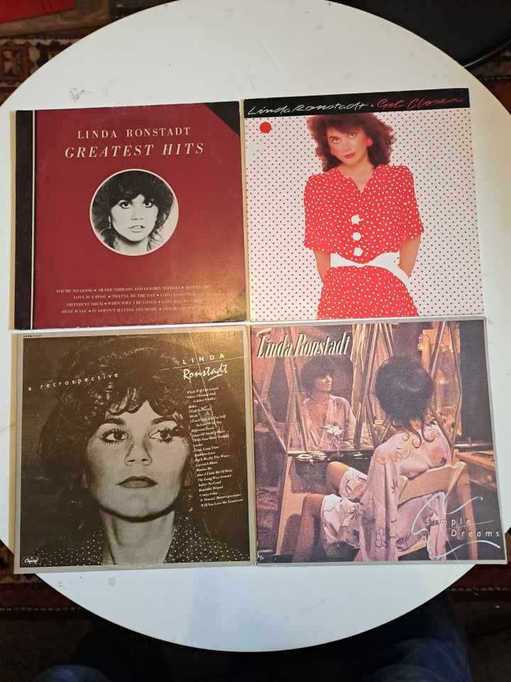 LP, Linda Ronstadt., 4 stk Linda