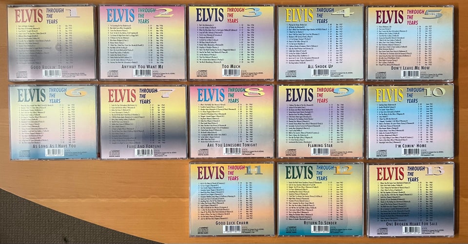 Elvis: Through the Years 1-13,