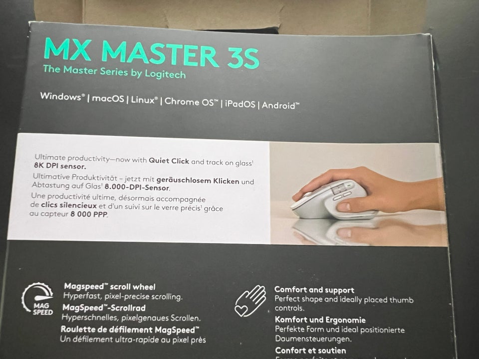 Mus Logitech MX MASTER 3S