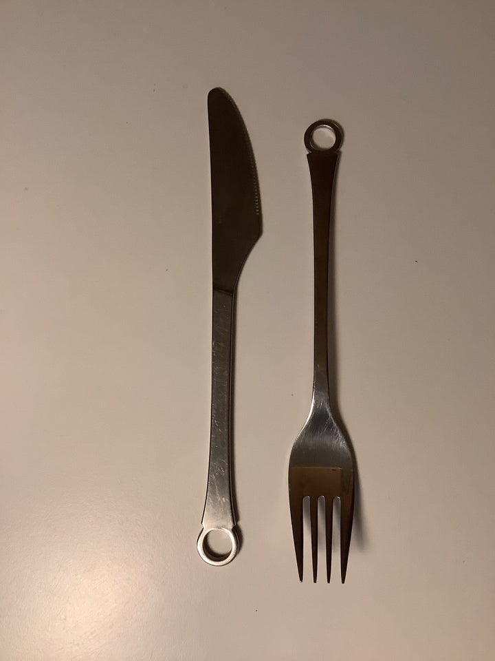 Rustfrit stål, Kniv /gaffel,