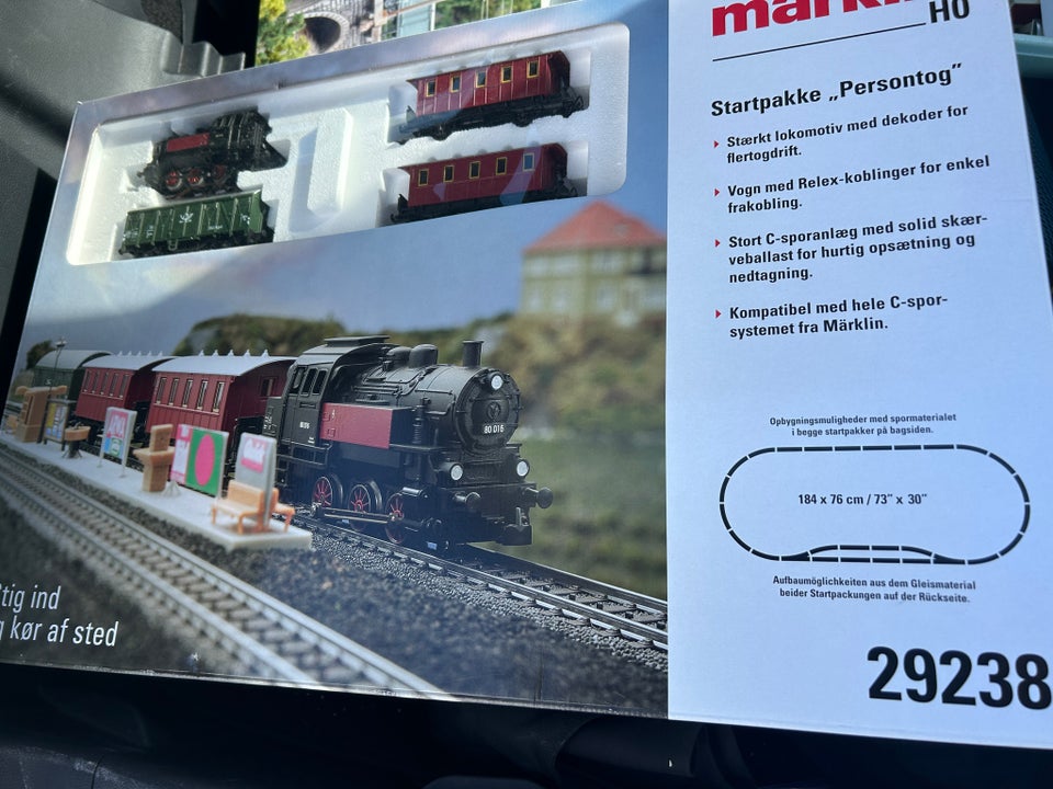 Modeltog, Märklin Startsæt, skala