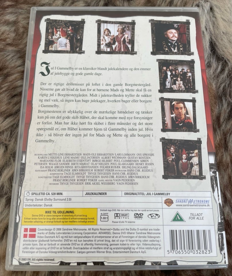 Jul i Gammelby , DVD, familiefilm