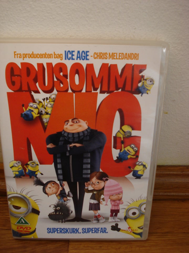 Grusomme mig 1  3, DVD, animation