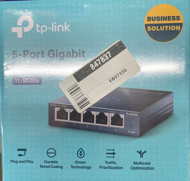 Switch, TP-Link TL-SG105 5-Port,