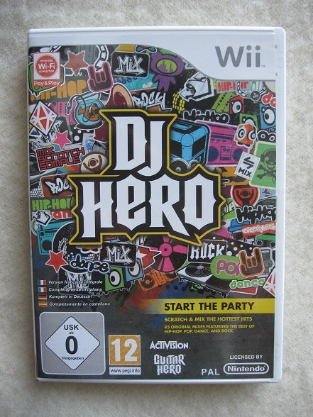 DJ Hero, Nintendo Wii