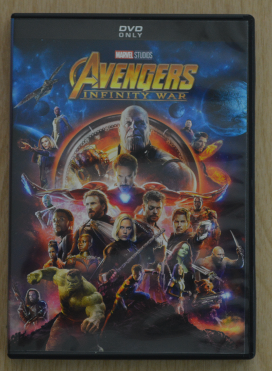 Avengers Infinity War, DVD, action