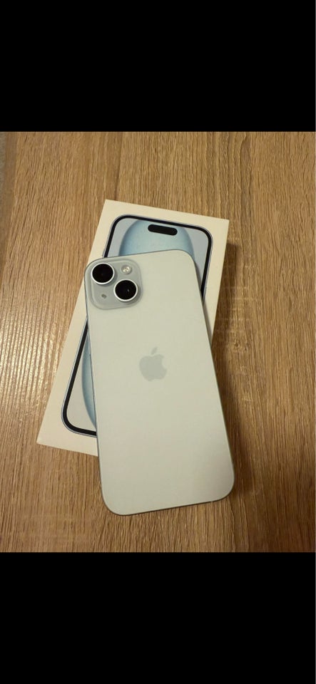 iPhone 15, 128 GB, blå