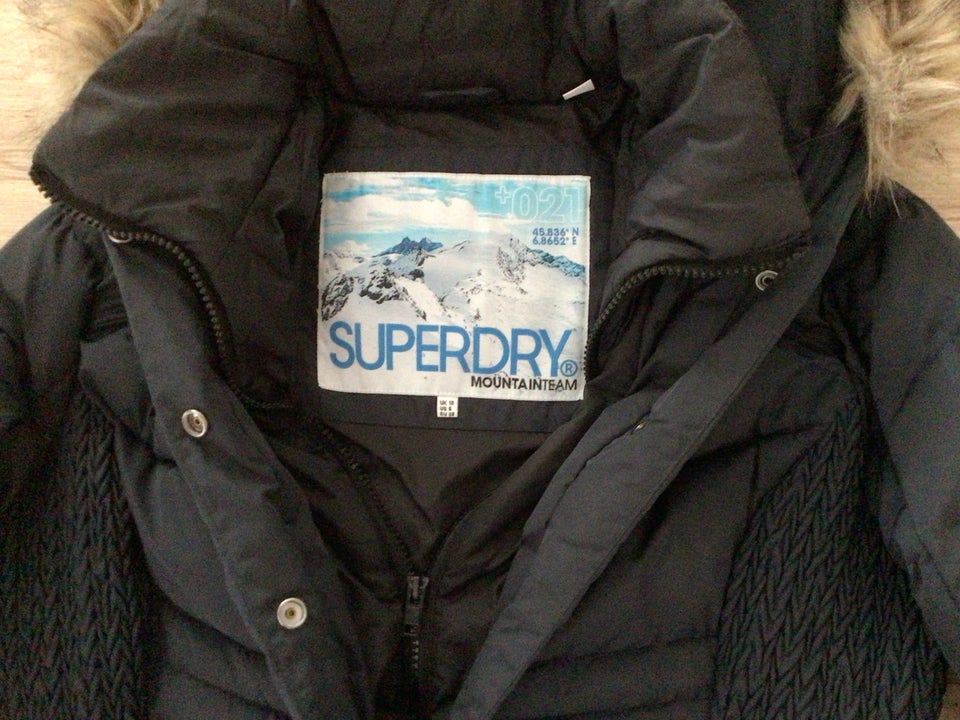 Vinterjakke, str. 36, Superdry