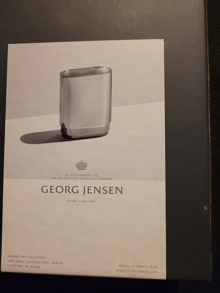 Vase , Georg jensen