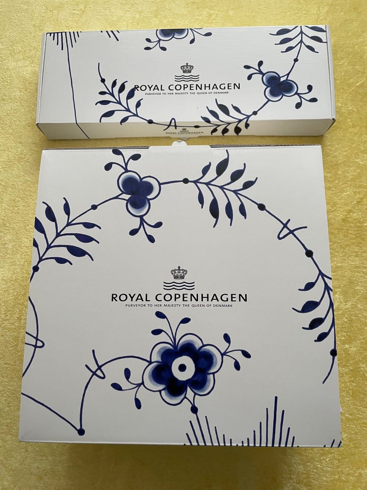 Porcelæn Kagefad og Fad Royal