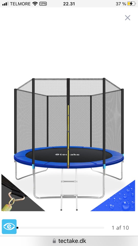 Trampolin Fra Jysk