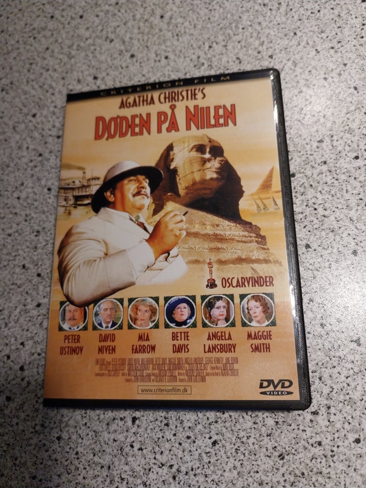 Døden på Nilen DVD krimi