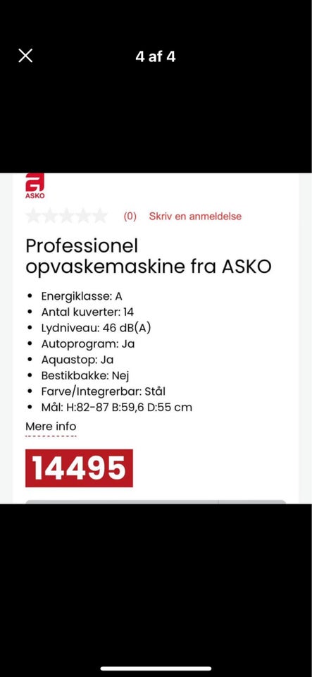 ASKO Vølund Professionel industri