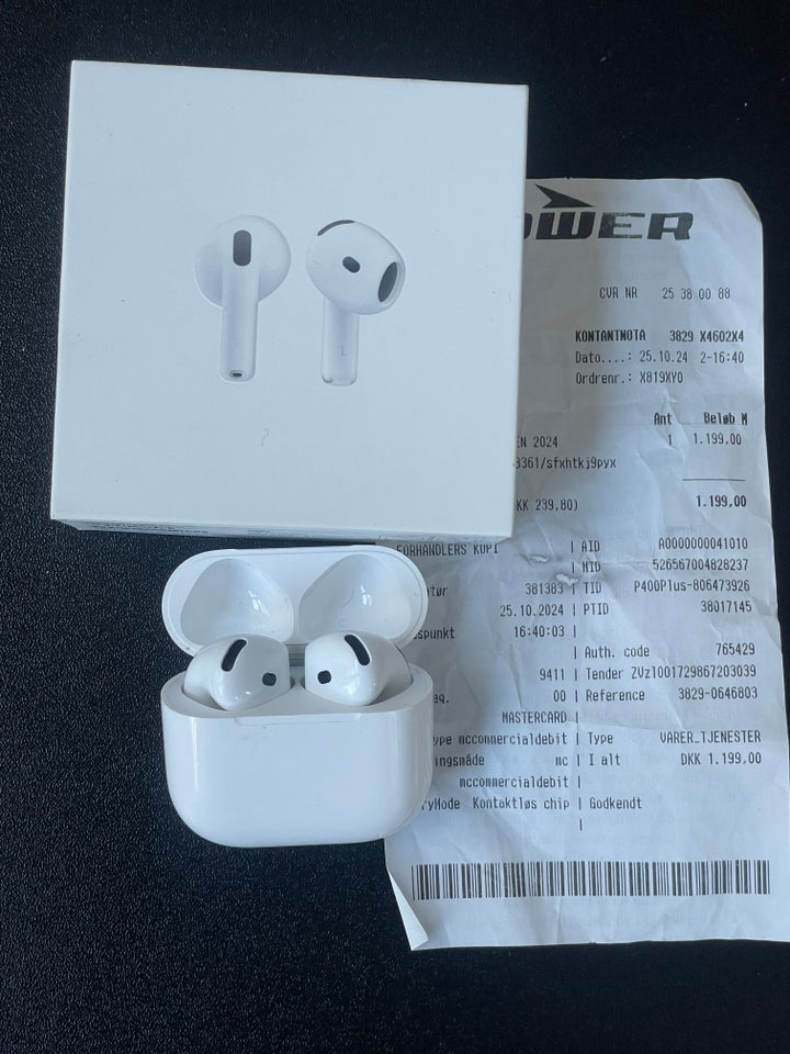 in-ear hovedtelefoner, Apple,