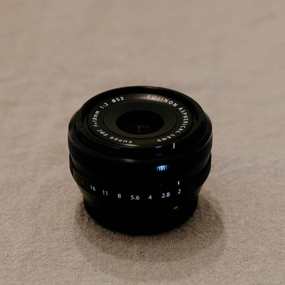 Fujifilm XF 18mm f/2 R, Fujifilm,