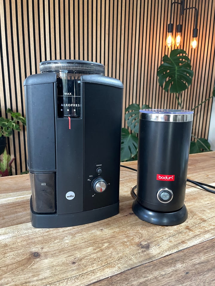 Kaffe, Wilfa og Bodum