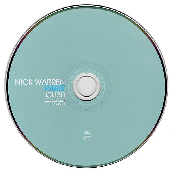 Nick Warren - Dobbelt CD: Paris.