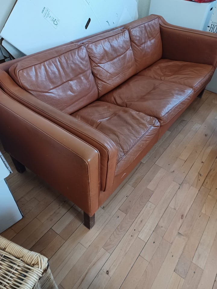 Sofa, læder