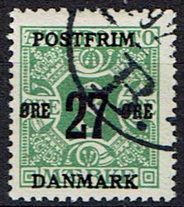 Danmark, stemplet, bogtryk