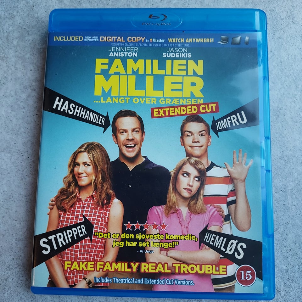 Familien Miller Blu-ray komedie